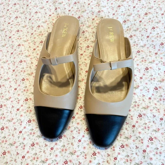 J.Crew Cap toe bow mules - Picture 3 of 4